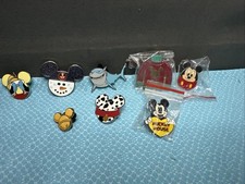 Disney Assorted Pins 8 Diamond Back Authentic Mickey, 2011-2018 picture