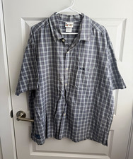 Authentic Walt Disney World Plaid Polo Shirt Men’s XL 100% Cotton Vintage Disney picture