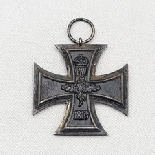 Vintage WW1 German IRON CROSS 1813-1914 2nd Class Silver Medal picture