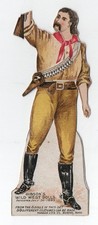Antique 1895 Gibson's Wild West Paper Doll Cowboy Forbes Litho Boston Patented picture