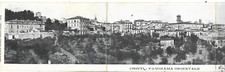 1900 CHIETI ORIENTAL PANORAMA TRIPLE POSTCARD picture
