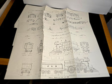 Philadelphia & Reading Railroad Locomotive Diagram lot of 30 plates Crusader picture