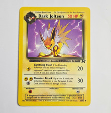Pokémon 2000 Team Rocket Dark Jolteon #38/82 English Unlimited picture