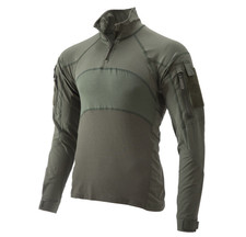 NEW MASSIF Advanced 1/4 Zip Combat Shirt Sage Green Size MEDIUM Flame Resistant picture