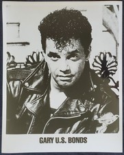 1980s Gary U.S. Bonds NY Hollywood 8x10 PR Photograph picture
