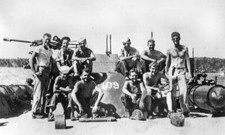 WW2 WWII Photo John F Kennedy  & Crew PT-109 US Navy PT Boat World War Two  picture