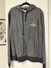 Walt Disney Company Employee Exclusive Gray Zip Hoodie picture