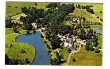Aerial view Airlie VA Conference Center at AIRLIE Foundation VTG postcard UNP  picture