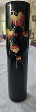 Midcentury Laquerware Wajima Nuri Ikebana Vase picture