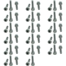 XunLiu 50PCS M3X12mm Hex Socket Head Cap Screws 50 picture