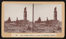 Photo:Howard Street Steam Power House 1900s Ruins Stereoview picture