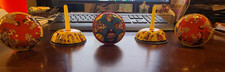 Lot OF 5 VINTAGE U.S. METAL TOY MFG CO Litho Tin Noisemaker picture
