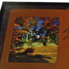 Vintage 1953 Stereo Realist Slide Colonial Home North White Plains NY 10-18-53 picture