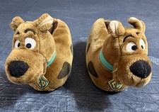 Vintage 2000 Scooby-Doo Plush Slippers Kids Size 12-13 Hanna-Barbera picture