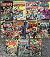 11 vintage comic book lot, Marvel DC, 70s-80s, John Carter, Killraven picture