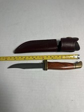 Buck Knife Model #102 Comes With Leather Sheath Great Condition    Vintage  picture
