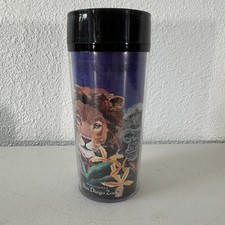 Vintage 2001 Starbucks San Diego Zoo Tumbler Travel Mug 16 oz Collectible EUC picture