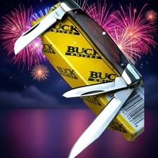 2005 Buck 373 Trio Pocket Knife 3 Blades Box/Papers picture