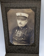 Cheektowaga NY Rescue Hose Co 1920s Jacob Pawlak Fire Commissioner Fireman Photo picture