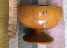 6  inch vintage milo wood umeke calabash bowl hawaii hawaiian picture