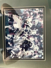 sports illustrated NFL Superbowl 1968 8x10 Autographe Namath/boozer/snell picture