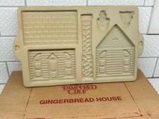 The Pampered Chef Retired Family Heritage Ginger Bread House Cookie Mold With picture