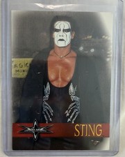 WWF WWE WCW Superstars Sting NWO  VHS Bonus Card #3 of 5 Collectible picture