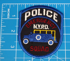 NYPD New York City Police Emergency Squad ESU patch picture