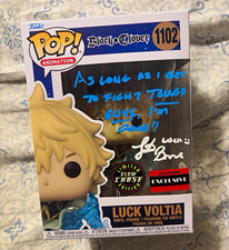 Luck Voltia limited glow chase edition Signed by Justin Briner READ DESCRIPTION picture