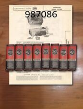 Vintage1955-56 Chevy WB #987086 987364 tube set plus FREE Photofacts picture