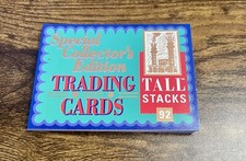 1992 Tall Stacks collector's edition 20 card set plus 4 advertising cards picture
