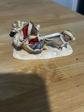 Enesco The Heart of Christmas Santa Mouse 4046839 2015  RARE picture