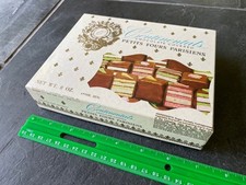 Vintage 1970's Continental Petits Fours Parisiens Candy Box French Chocolate USA picture