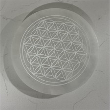 Amazing Gemstone Selenite Crystal Charging Plate picture