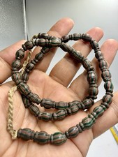 Antique Multicolor Unique Mix  Glass  Trade Beads – Unique Collectible Strand picture