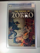 1953 Dell Four Color FC #497 The Sword of Zorro CGC 9.2 picture