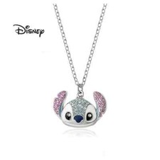 Disney Stitch necklace with sapphire accents picture