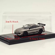 1995 Eclipse GS 1/64 Scale Alloy Diecast Model - Chrome Gray Finish picture