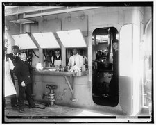 Photo:U.S.S. Newark Galley Sailors Onboard Ship 1900s picture