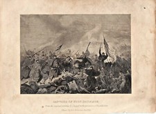 Civil War Photo:Capture Of Fort Donelson, Johnson, Fry & Co, Publisher, New York picture