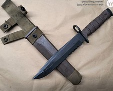 Vintage Genuine OKC-3S OKC3S Knife Bayo + Sheath Ontario Knife Real USMC Issue picture