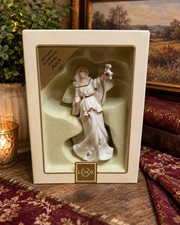 Lenox My Own Guardian Angel July Ruby Birthstone Porcelain Figurine NIB 5” picture