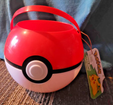 new POKEMON POKE BALL TREAT PAIL halloween easter basket picture