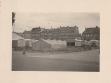 Vintage Circus Amar 1955 Tent Setup France 1955 Original Photo picture