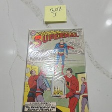 DC Comics Superman #158 (1963) The Invasion of the Super-People Siegel picture