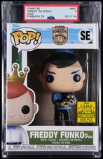 PSA 9 Freddy Funko as Spock With Cat Camp Fundays SDCA 2023 850 PCS picture