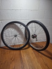 Vintage Schwinn 26” S7 Chrome Wheelset with working Bendix 2 Speed Kickback picture