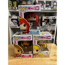 3 IN HAND Winx Club Funko Pops Stella Bloom Flora #1907 #1908 #1909 Animation picture