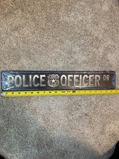 Police Officer Dr Wall Sign picture