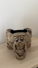 Disney TRADER SAMS Grog Grotto UH-OA Tiki Mug 1st Edition Hear See Speak No Evil picture